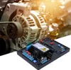 A close-up of an automotive alternator and a voltage regulator controller. Podgląd zdjęcia produktu