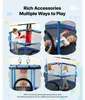 SucceBuy Mini-Trampolin für Kinder mit Haltegriff und Produktbild-Vorschau 6