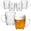 6x Dublinský džbán na pivo 400 ml s reliéfem a uchem džbán Náhled obrázku produktu 1