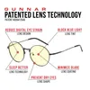 Gunnar Optiks ELLIPSE, Owalny, Klasyka, Czarny, Stal Podgląd zdjęcia produktu 7
