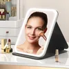 Podświetlanie lusterko kosmetyczne LED składane dotykowe Podgląd zdjęcia produktu 13