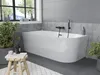 Mexen Mia freistehende Badewanne links 160 x 75 cm, weiß, Produktbild-Vorschau 2