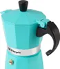 Orbegozo KFV 345, Moka kanvica, Modrá, Hliník, 3 šálok Náhľad obrázku produktu 3