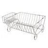Clayre & Eef Stojak do suszenia 42x29x17 cm Biały Żelazko Podgląd zdjęcia produktu 2