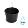 Wiadro ReCycled® 16 l, budowlane, plastikowe, czarne Podgląd zdjęcia produktu 4