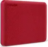 A red Toshiba Canvio Advance external hard drive is shown against a white background. Náhľad obrázku produktu