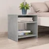 vidaXL Comodino grigio cemento 40x30x40 cm in materiale Anteprima dell’immagine prodotto 1