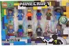 Velka Sada Figurek Minecraft 12Ks + Příslušenství Pro Lego Náhled obrázku produktu 4