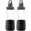 2 x Emsa Drink2Go Glas Trinkflasche 0.5 Liter Produktbild-Vorschau 1