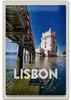 Blechschild Reise 20x30cm Lisbon Portugal Meer Reisezirl Produktbild-Vorschau 1