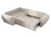 AX LIVING Malatya L Ecksofa mit Schlaffunktion Sofa L Beige Produktbild-Vorschau 4
