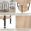 Table d’appoint BALLINA 45x64cm - Bois clair industriel, Voir les images du produit 4