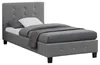 Polsterbett DELAWARE Bettgestell 90 x 200 cm Einzelbett Produktbild-Vorschau 5