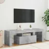 vidaXL Szafka pod telewizor z oświetleniem LED betonowa Podgląd zdjęcia produktu 3