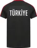 Trikot TÜRKEI Schwarz/Rot Gr. L Jersey Shirt T-Shirt mit Produktbild-Vorschau 2