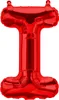 Folienballon Buchstabe I, rot, ca. 40 cm, für Luftbefüllung Produktbild-Vorschau 1