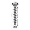 SPAX® 1191040350403 SPAX® Universalschrauben T20 Senkkopf Anteprima dell’immagine prodotto 17