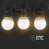 Girlanda Ogrodowa V-TAC 5W LED 5 metrów 10 żarówek 0,4W Podgląd zdjęcia produktu 9