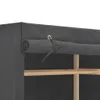 vidaXL Šatní skříň šedá 79 x 40 x 170 cm Látka Náhled obrázku produktu 3
