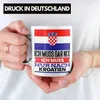Trendation - Kroatien Tasse Geschenk für Kroaten Geburtstag Produktbild-Vorschau 2