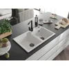 Mexen Tomas 2-Becken-Granitspüle mit Mischbatterie Rita, Produktbild-Vorschau 2
