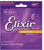 Packaging for Elixir Nanoweb acoustic guitar strings. Produktbild-Vorschau