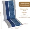 Herlag Hochlehner-Auflage Valeria Gartenstuhlauflage Produktbild-Vorschau 3