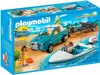 PLAYMOBIL Summer Fun Surfer Pickup with Speedboat, Podgląd zdjęcia produktu 1