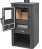 Kaminofen Atene S 4.0 grau mit 7,5 kW Produktbild-Vorschau 2