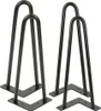 4x Hairpin Legs Tischbeine Möbelfüße Schreibtisch Produktbild-Vorschau 1