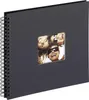 Walther Fun schwarz Spiral 30x30 50 schwarze Seiten SA110B Produktbild-Vorschau 1