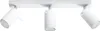 Deckenleuchte RING 3 weiß 3xGU10 10W Stahl 16x6x45cm Sollux Produktbild-Vorschau 1