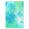 MuchoWow® Mauspad Mousepad Aquarell - Grün - Blau - Weiß Produktbild-Vorschau 1
