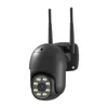 A black security camera with two antennas is mounted on a bracket against a white background. Anteprima dell’immagine prodotto