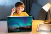 MuchoWow® Laptop Aufkleber Sticker Cover Nordlichter - Produktbild-Vorschau 3