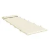 The Living Store Sonnenliegen-Auflage Creme 180x60x3 cm Produktbild-Vorschau 5