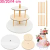 alzata per dolci a 3 livelli 30/20/14 cm Marca4Cake Anteprima dell’immagine prodotto 3