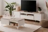 Sideboard "Visby" in weiß und Sandstein, Kommode 177 x 92 Produktbild-Vorschau 10