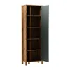 AX LIVING Bibliotheque Iseonia R1P - 66 cm de large, chene Voir les images du produit 2