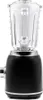 A black and silver stand mixer with a clear blender jar is shown against a white background. Produktbild-Vorschau
