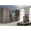 Kondela Kleiderschrank Montana S2D 2D - Dub Lefkas dunkel Produktbild-Vorschau 2