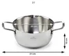 Casserole Rosmarino Pour&Cook II avec couvercle en verre – Voir les images du produit 2