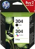 HP 304 2-pack Black/Tri-color Original Ink Cartridges Anteprima dell’immagine prodotto 13