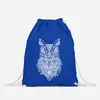 Turnbeutel Eule Aztekenmuster Boho Aztec Owl Hipster Beutel Produktbild-Vorschau 2