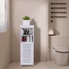 Kleiner Wasserdichter Badezimmerschrank mit Türen und Produktbild-Vorschau 2