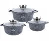 Modernes 6-teiliges Set,Topfset Kochtopf Set | induktions Produktbild-Vorschau 1