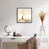 Gerahmtes Poster - Schwarzer Rahmen - Symbol Frau Leiter - Produktbild-Vorschau 6
