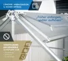 Westmann Metall Hochbeet mit Gewächshaus Store & Grow Produktbild-Vorschau 3
