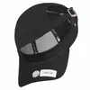 The underside of a black baseball cap is shown against a white background. Anteprima dell’immagine prodotto
