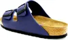 Birkenstock Klassische Pantoletten Arizona BF WB Blau Damen Produktbild-Vorschau 22
